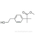 Éster metílico del ácido 4- (2-hidroxietil) -alfa, alfa-di-metilfenil-acético CAS 1000536-33-3